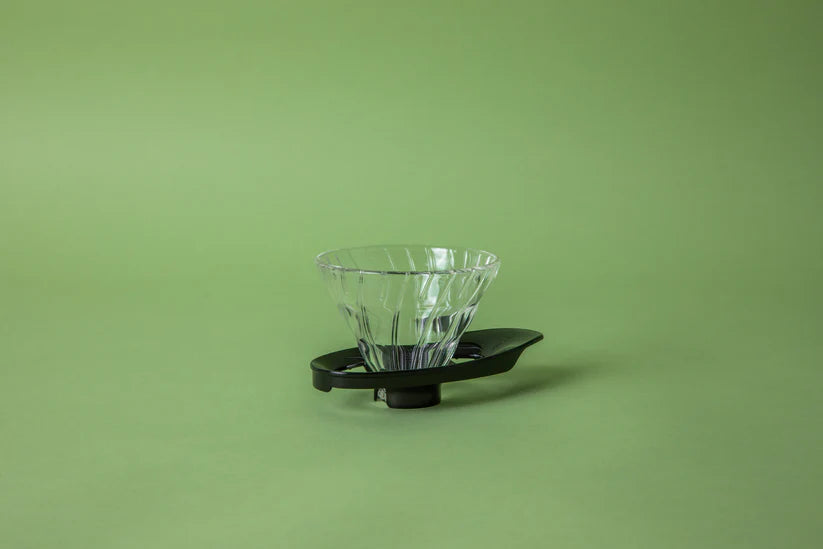 V60 Glass Coffee Dripper - New Oval Base