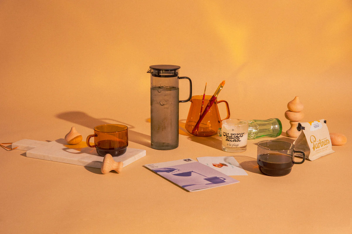 Glass Coffee and Tea Server