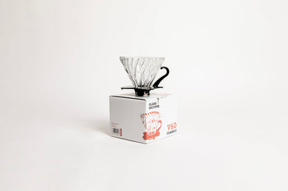 V60 Glass Coffee Dripper - Clover Base
