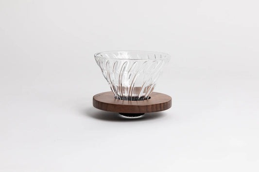 V60 Glass Dripper 02 - Walnut Series